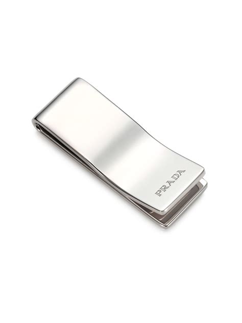 prada men money clip|expensive paper clip.